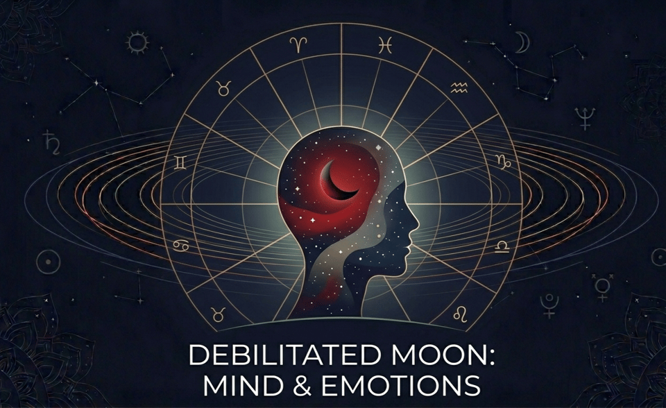 Debilitated Moon Across the Twelve Ascendants